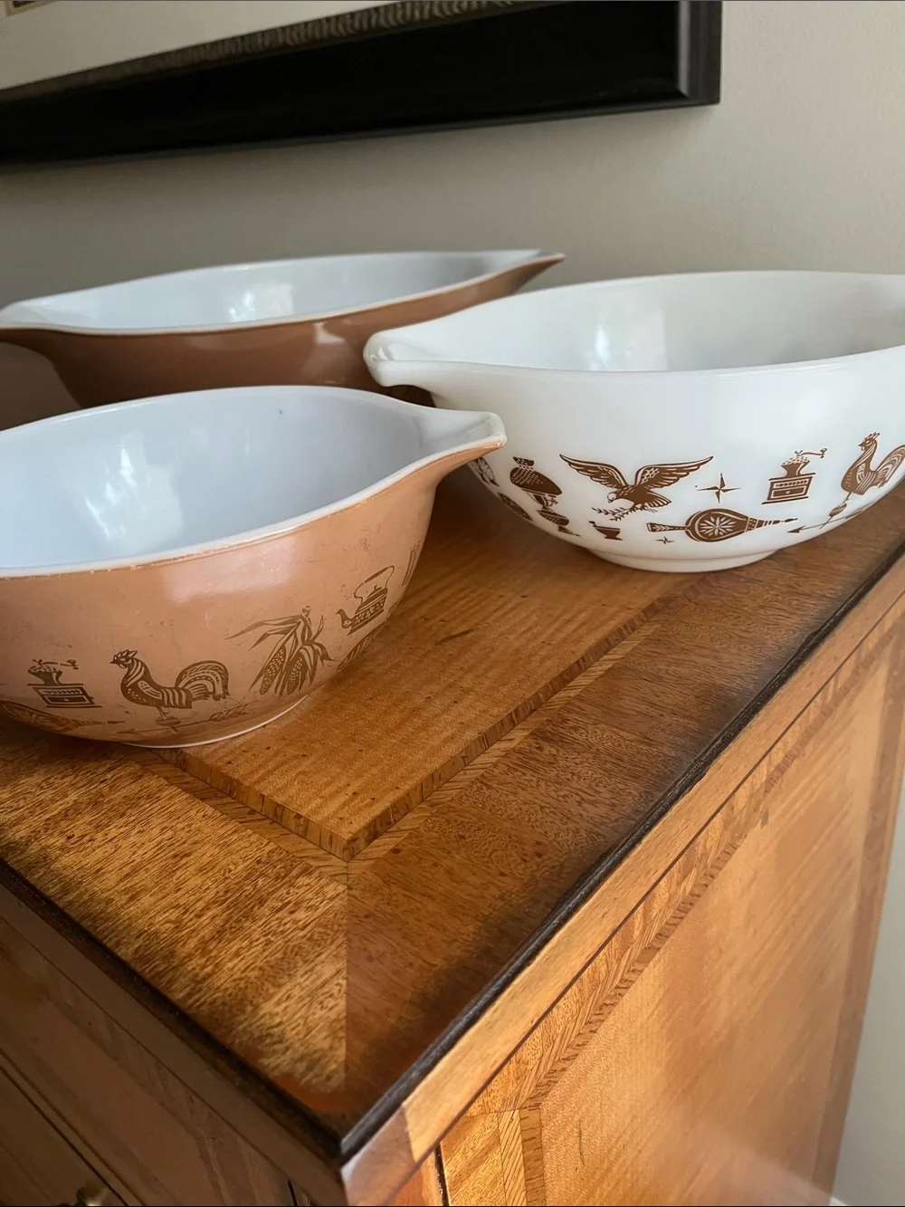 Better hurry! Vintage Pyrex-Style Mixing Bowls Set. I’m moving soon!